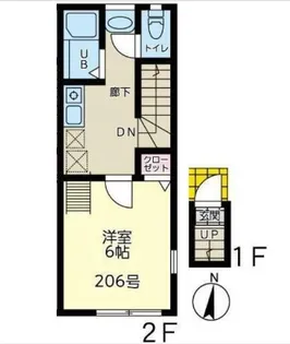 アークパレス上井草【2階】の間取り