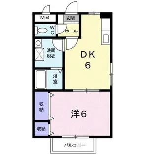 ワンダフルTK【1階】の間取り