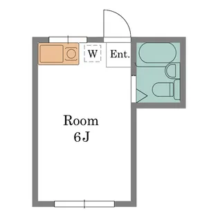 藤ハイツ【2階】の間取り