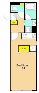 LEGALAND大井町【2階】の間取り