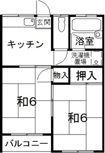 アネックスI【2階】の間取り