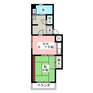 コーポ板橋【3階】の間取り