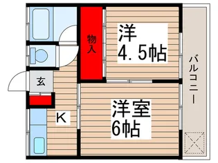コ-ポ田島【2階】の間取り