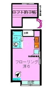 鈴谷TM 1(テーィーエムワン)【1階】の間取り