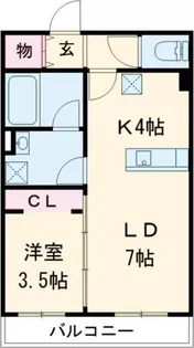 LifeLine38【5階】の間取り