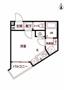 エキニア川崎ウエスト【1階】の間取り