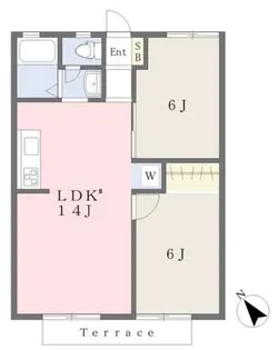 エクセル豊堀【1階】の間取り