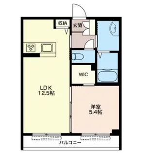 メゾンドールIII【2階】の間取り