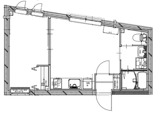 アルファベット森下【1階】の間取り