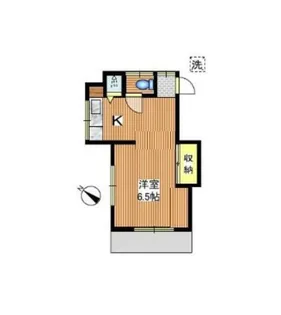 中村荘【1階】の間取り