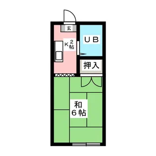 カーサビアンカ【1階】の間取り