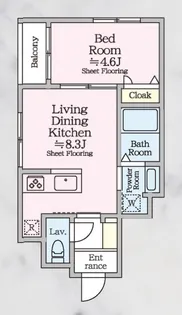 Colina Alta【1階】の間取り