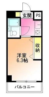 ブリックハウス【2階】の間取り