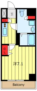グランパーク町屋【2階】の間取り