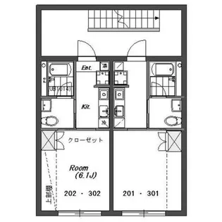ORANGE SQUARE【3階】の間取り