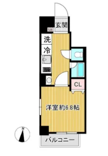 両国アムフラットII【10階】の間取り