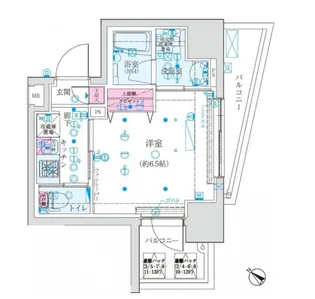 クレイシア巣鴨駅前【2階】の間取り