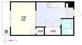 アメニティ千川【1階】の間取り