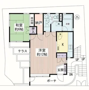 SHハイツIII【1階】の間取り
