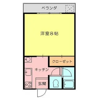 パーソナル新大江【3階】の間取り