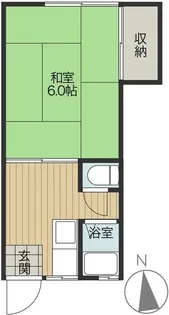 向井荘【1階】の間取り