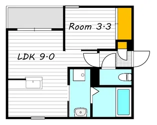 REGALEST東島田III【2階】の間取り