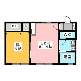 グランシャリオ【1階】の間取り