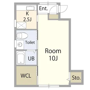 ポトマック【1階】の間取り