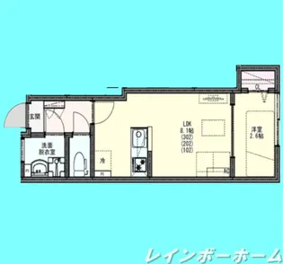 KLEIS馬橋III【1階】の間取り