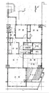 リッシェル浦和【1階】の間取り