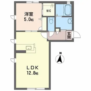 シャーメゾンツインズ B棟【1階】の間取り