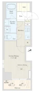 HIROO VILLAGE【5階】の間取り