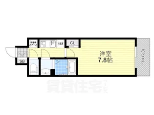 THE RESIDENCE H【10階】の間取り