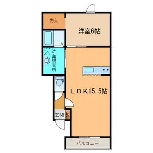 BAOBABIV【1階】の間取り