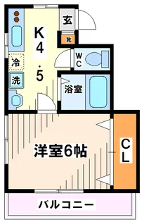 メゾンファミーユ【1階】の間取り