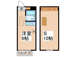 チェスナッツ大森【1階】の間取り