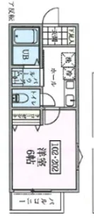 Esta大塚【2階】の間取り