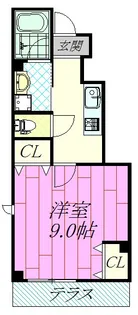 フェリーチェ【1階】の間取り