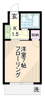 コーポイズミ【1階】の間取り
