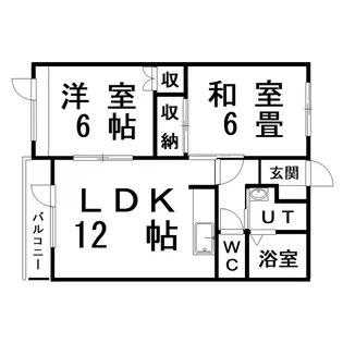 サンハイム春日II【2階】の間取り