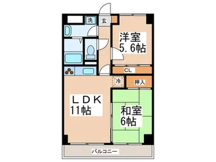 ソレイア-ド横浜【3階】の間取り