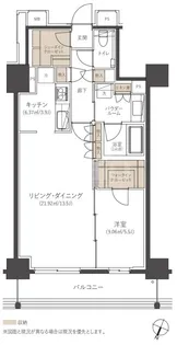 CLUB NEXUS 薬院大通【12階】の間取り