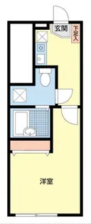 スカイ都立家政(スカイトリツカセイ)【1階】の間取り