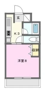 マンションセンチュリープラザ【1階】の間取り