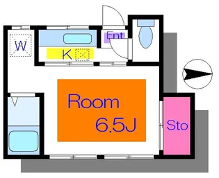 伊藤アパート【1階】の間取り