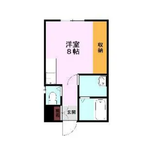 オリーブテラス小山【2階】の間取り