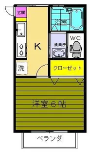 ルミエールコート【2階】の間取り