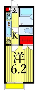 クレアーレ瑞江III【2階】の間取り
