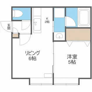 ギャラクシー【2階】の間取り