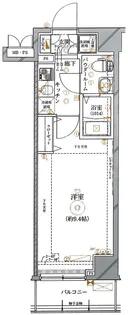 レアライズ錦糸町【9階】の間取り